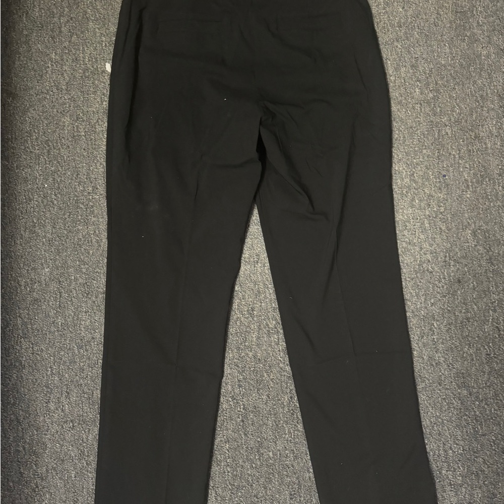 Briggs New York Black Straight Leg Pants Sleek Tailored Design - Picture 7 of 10